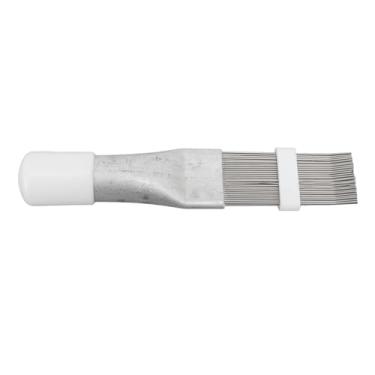 Imagem de Condensador de ar condicionado de aço inoxidável Fin Comnte de dentes afiados ajustáveis ​​Ferramenta de limpeza para o radiador CA Manutenção de dissipador de calor Branco