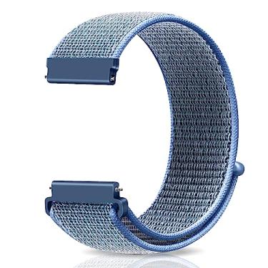 Imagem de AVOD Pulseiras esportivas de nylon de 19 mm de liberação rápida compatíveis com Willful/YAMAY/Letsfit/LETSCOM/TEMINICE/LIFEBEE/Lintelek ID205 ID205L ID205G ID205S ID205U/Blackview/UMIDIGI para