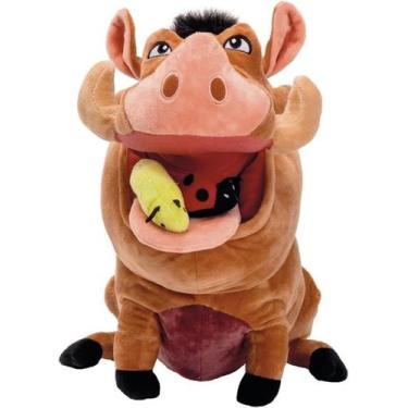 Imagem de Pelúcia Pumba 35cm O Rei Leão Original Disney FUN