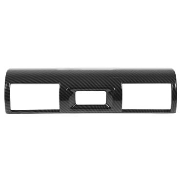 Imagem de Painel de saída de ar de controle central, substituição do acabamento tampa saída de controle central do carro para FJ CRUISER XJ10 20072021, estilo de fibra de carbono