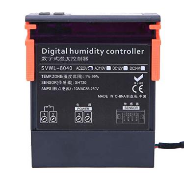 Imagem de Controlador de Controle de Umidade Digital 220V WH8040 1%-99% RH HM-40 ​​Tipo Sensor