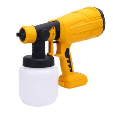 Imagem de Pulverizador de Tinta Sem Fio, Pistola de Tinta de Mão de Mão de 200W Com Hivlp Com Recipiente de 800 Ml e 4 Bicos, Pulverizador Elétrico de Tinta Hvlp para Pintura Doméstica