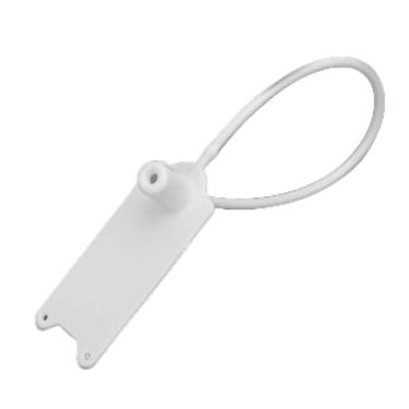 Imagem de Akozon 100 Pack 195mm Selos de Segurança de Plástico - Etiquetas à Prova de Adulteração para Roupas, Sapatos e Bolsas - Fixadores Antifurto de Uso único - Etiquetas