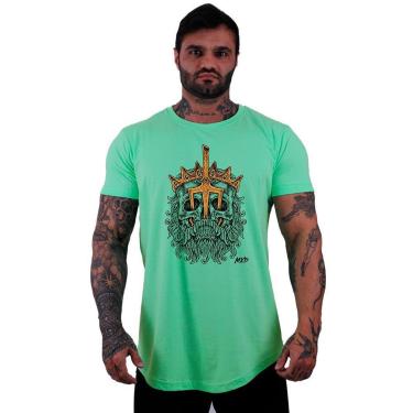 Imagem de Camiseta Longline Manga Curta MXD Conceito King Skull-Masculino