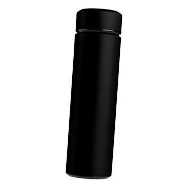 Imagem de Garrafa Térmica Inteligente De Inox 500ml Led Preto