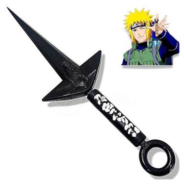 Imagem de Kit Naruto Shippuden Kunai Minato 23,5Cm + Shuriken 9Cm 5