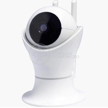 Imagem de Câmera Ip C360 De Segurança Wifi 2 Antenas Robô Hd 1080P Sem Fio 360º Áudio Visão Noturna - 8165Hp