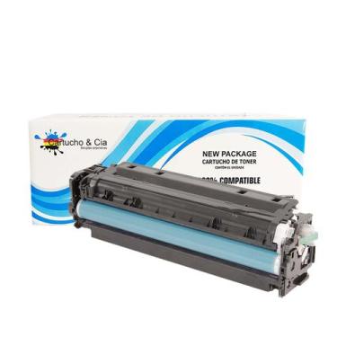 Imagem de Toner Compatível Cf381A 312A Ciano M476 M476Nw M476Dw 2.8K - Cartucho 