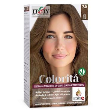 Imagem de Coloração Itely Coloritá em Creme Cor Louro Médio 7.0