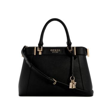 Imagem de GUESS Bolsa Anadela com 3 compartimentos, Preto, One Size