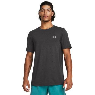 Imagem de Camiseta de Treino Masculina Under Armour Vanish Seamless, Cinza, P