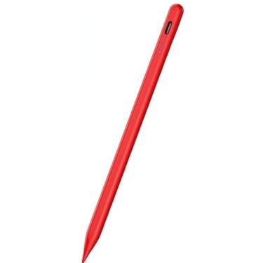 Imagem de Caneta Stylus para tablet Samsung Galaxy Tab A9/A8/A7 para iOS/Android/Windows Stylists Caneta com tela de toque duplo Stylus Pencil (vermelha)