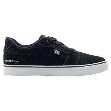 Imagem de Tênis Dc Shoes Anvil LA SE Black/Black/White Tamanho:39;Cor:Preto;Gênero:Homem