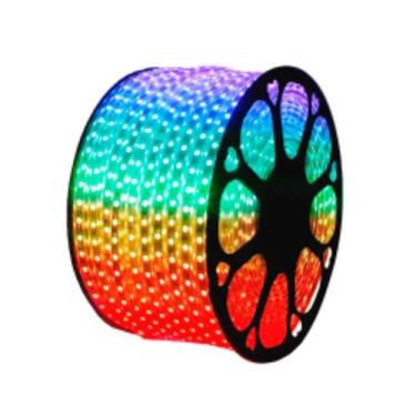Imagem de Mangueira RGB Chata Led 5050 1000w 100m 110v + 04 Conectores - MANGUEI