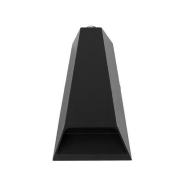 Imagem de Arandela Led Abs 6w 3000k Ip65 Assimetric - Yamamura, PRETO