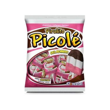 Imagem de Pirulito Picolé Napolitano C/50un - Florestal