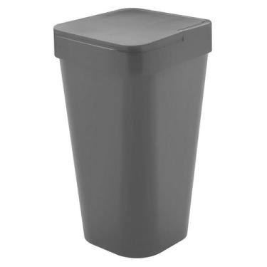 Imagem de Lixeira Izzy 15 Litros Cesto de Lixo Para Banheiro Cozinha Escritório 