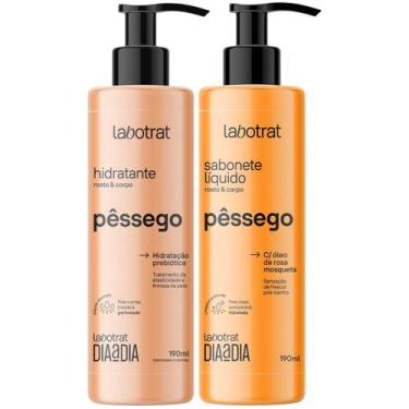Imagem de Kit Sabonete Liquido + Hidratante Corpo E Rosto Labotrat Dia A Dia Che