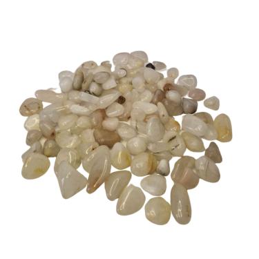 Imagem de Pedra Quartzo Leitoso 1 a 2 cm 1 Kg Natural