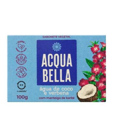 Imagem de Sabonete Vegetal Água de Coco e Verbena Acqua Bella  100g