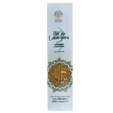 Imagem de Incenso Flor De Laranjeira 100% Natural 10 Unidades Ervas De Gaya