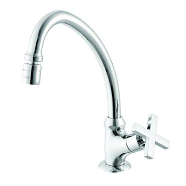 Imagem de Torneira Para Cozinha Balcão Bica Móvel Bj Ômega Meber