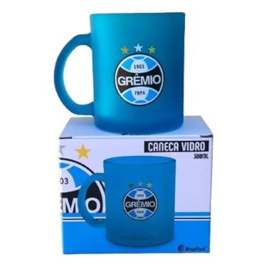 Imagem de Caneca Grêmio Diamond De Vidro 300ml - Oficial