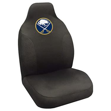 Imagem de FANMATS Capa de assento de poliéster NHL Buffalo Sabres, 50,8 cm x 121,9 cm