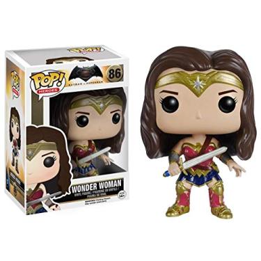 Imagem de Funko POP Heroes: Batman vs Superman - Wonder Woman Action Figure, multicolorido, 3,75 polegadas