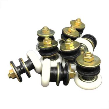 Imagem de Roldana Engenharia Simples Para Box Janela Porta 10 Unidades - Fast Vi