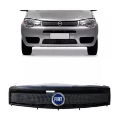 Imagem de Grade Radiador + Moldura Milha Palio Siena Siena G3 2004/. - 5259374