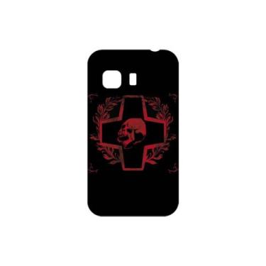 Imagem de Capa Adesivo Skin023 Verso Para Galaxy Young 2 Duos Sm-g130 - KawaSkin