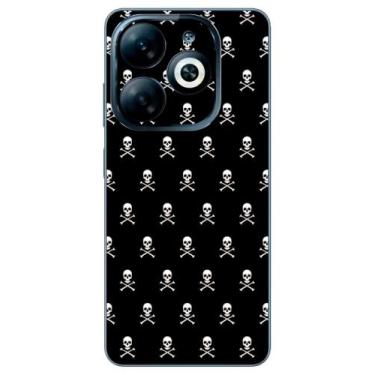 Imagem de Capa Adesivo Skin201 Verso Para Infinix Smart 8 Pro (X6525B) - KawaSki