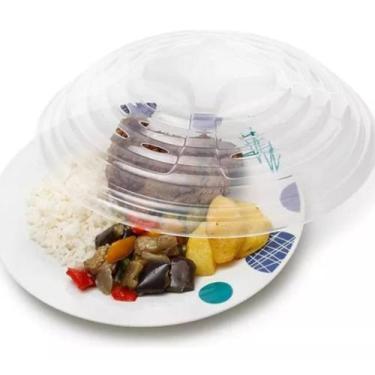 Imagem de Kit 2 Tampas Protetora Alimentos Microondas Prato Cozinha - hOME E mOR