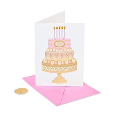 Imagem de Papyrus Cartão de aniversário para ela (bolo de aniversário de pérola)