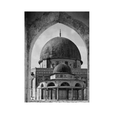 Imagem de Allahu Akbar Kaaba Mesquita Sagrada Caligrafia Islâmica Pintura Em Tel