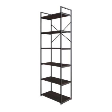 Imagem de Estante Alta C/06 Prateleiras 185x60x33cm Yon - Compace Decor, Terraco