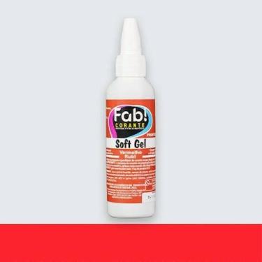 Imagem de Corante Soft Gel Vermelho Rubi 25g Fab - Fab! Indústria