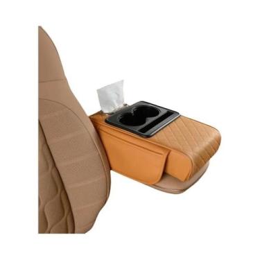 Imagem de Almofada Universal Para Apoio De Braço De Carro Com Bolso Lateral Prot