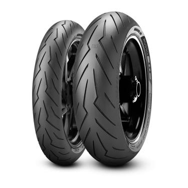 Imagem de Par Pneu 110/70r-17 + 14070r-17 Diablo Rosso Iii rosso 3 PIRELLI