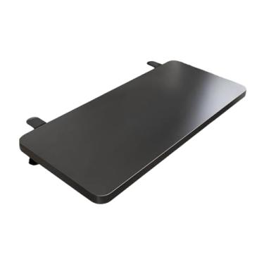 Imagem de YWJLQH Placa de extensão de mesa fácil de instalar, dobrável, para homens e mulheres, com braçadeira, acessórios de suporte resistentes para expansão de, Preto