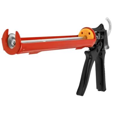 Imagem de Pulverizador de calafetagem de 330 ml, aplicador de cartucho de dosagem precisa, dispensador de calafetagem de selante de rotação de liga de alumínio de 360°, economia de mão de obra para banheiro