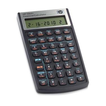 Imagem de Calculadora HP 10BII+ - 12 Digitos - Financiera - Cinza