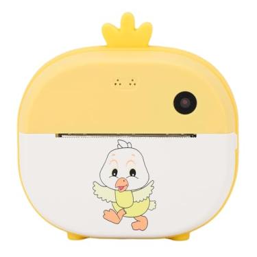 Imagem de Akozon Câmera de Impressão Instantânea de 48MP Com 2 Rolos de Papel de Impressão Traseira Traseira de Câmeras Duplas HD Impressão Térmica Em Preto e Branco Foto