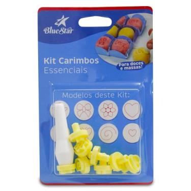 Imagem de Kit Carimbos Para Doces Pasta Americana Essenciais Blue Star
