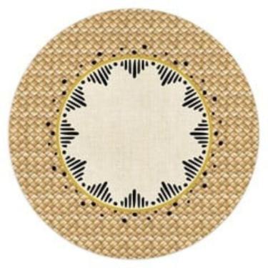 Imagem de Capa De Sousplat Bogolan 534234 2Und 35Cm Belchior