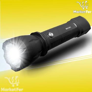 Imagem de Lanterna Potente 5 leds Recarregável Portátil Ultra Brilhante Bivolt 1