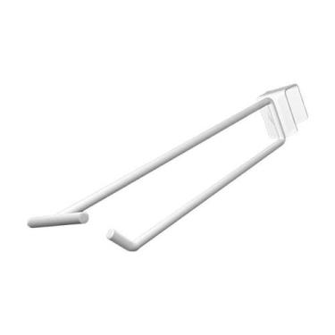 Imagem de Kit C/10 Gancheira Simples Porta Etiquta 30cm Gondola Amapa