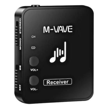 Imagem de Receptor De Retorno De Palco Ponto Sem Fio Wi-fi Cuvave 2.4g Preto - M