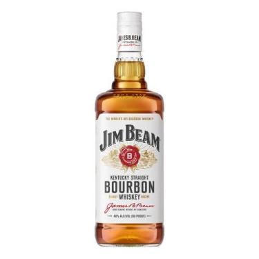 Imagem de Whisky Americano Jim Beam White Bourbon - Garrafa 1000ml